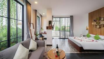 1 bedroom, internet, bed sheets