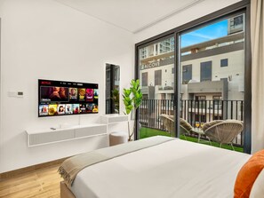 2 chambres, fer et planche à repasser, Wi-Fi, draps fournis