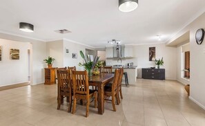 Dining - Modern family home with pool (Carisbrook)