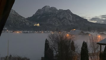 Blick von der Unterkunft