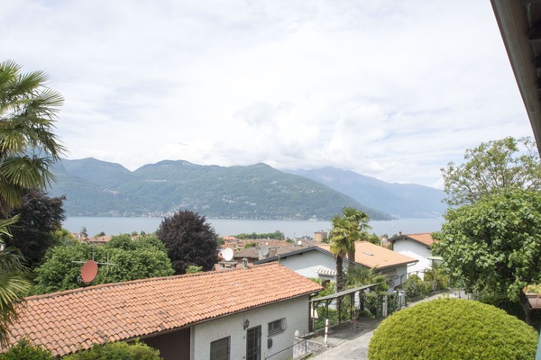 Panoramic view of the lake directly from the balcony.