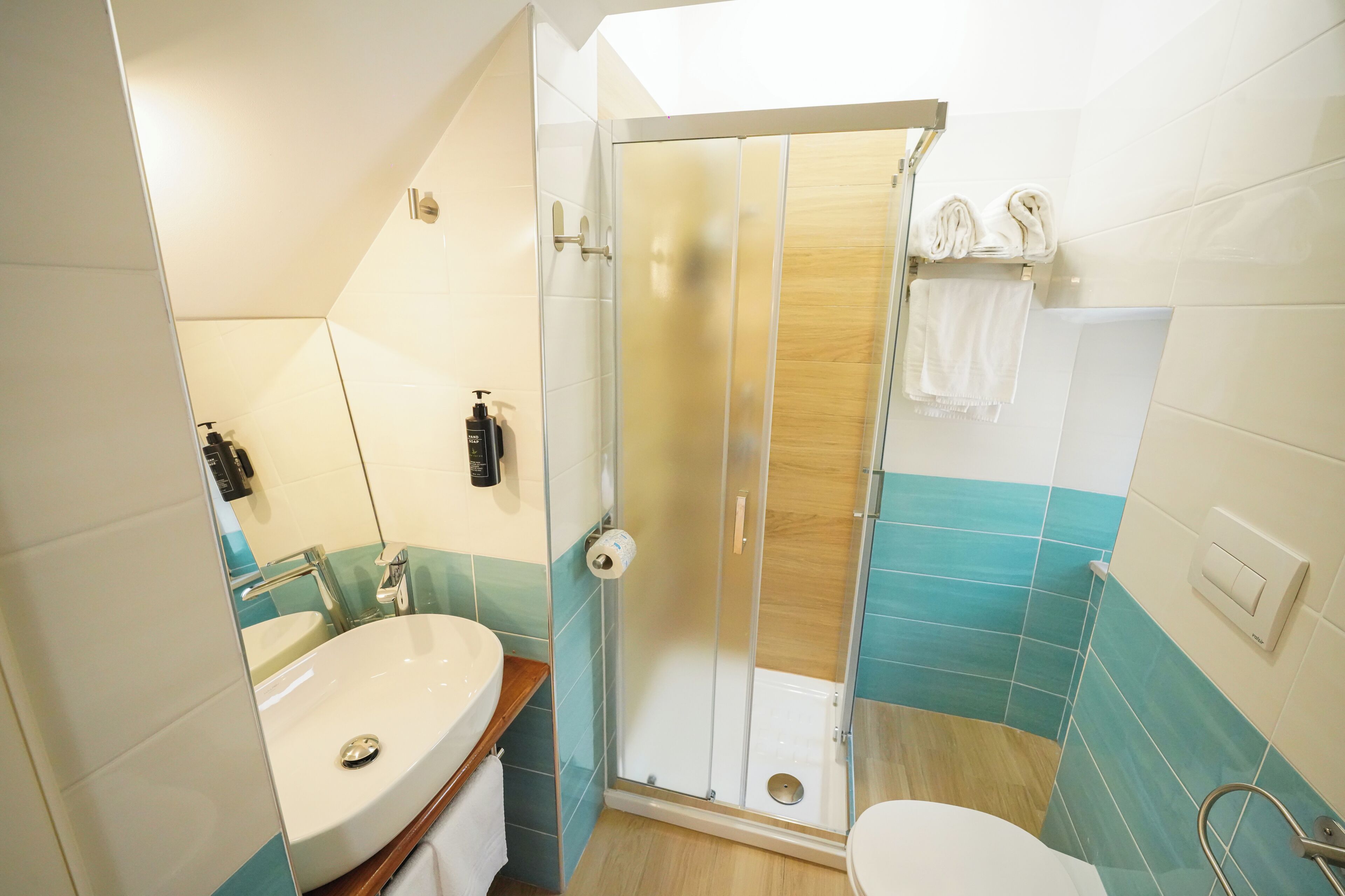 Suite, Balkon, Meerblick | Badezimmer