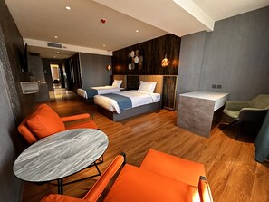 Deluxe Twin Room | Premium bedding, down comforters, memory foam beds, desk - Bojon Hotel Ulaanbaatar - Soyolj Mall (Ulaanbaatar)