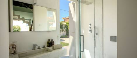 Shower, hair dryer, bidet