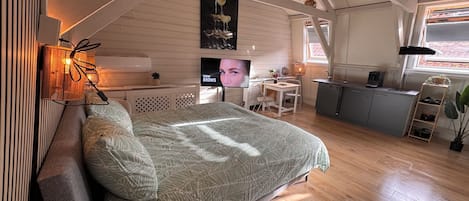 1 chambre, Wi-Fi, draps fournis
