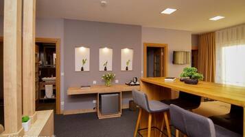 Comfort-Suite, mit Bad | Lounge