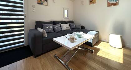 Maison 2 pièces à 600m de la mer avec parking privé