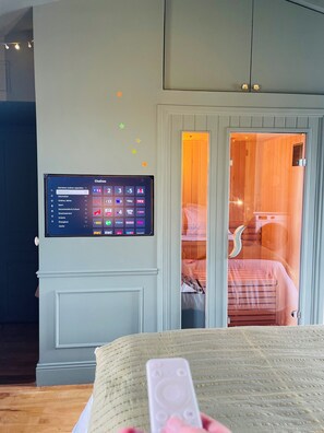 1 habitación, wifi y ropa de cama