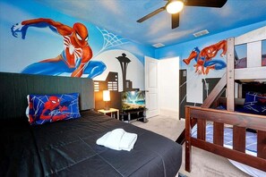 5 bedrooms, iron/ironing board, travel cot, free WiFi