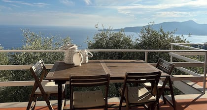 Villa Riviera. Vintage charme over Portofino Bay.