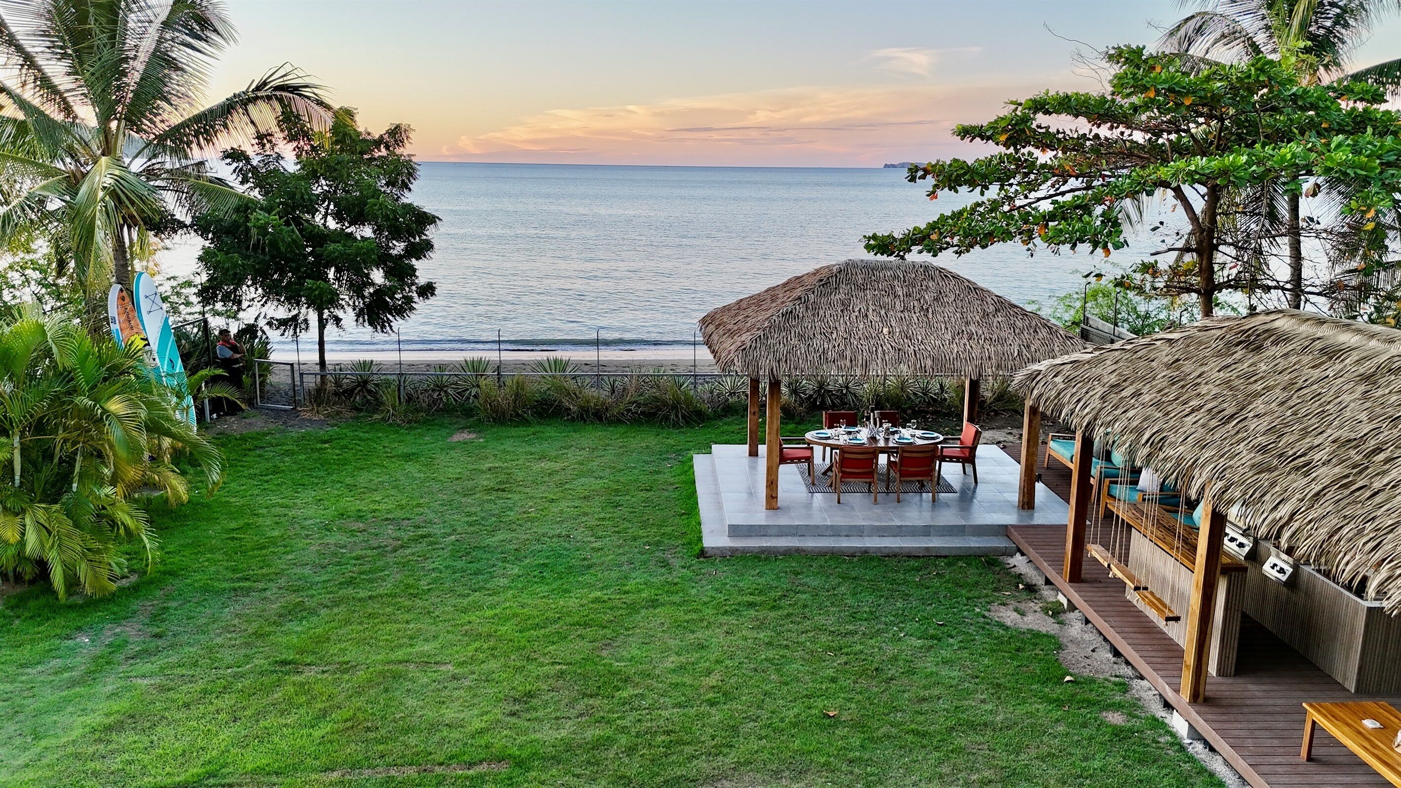 Udendørs spisemuligheder