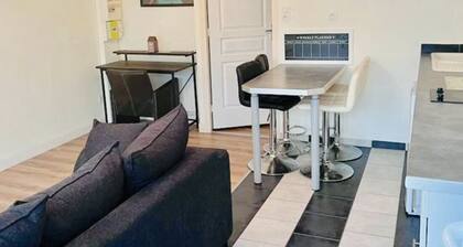 T2 meublé avec jardin et parking situé à Troyes proche centre ville