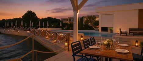 Apartment, 1 Bedroom, Smoking, Balcony | Outdoor dining