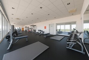 Appartement, 1 chambre, fumeurs, balcon | Studio de fitness