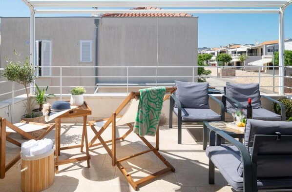 Appartement, 1 chambre, fumeur, balcon | Balcon