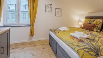 Deluxe Apartment, Balcony, Garden View | Egyptian cotton sheets, premium bedding, memory-foam beds, in-room safe