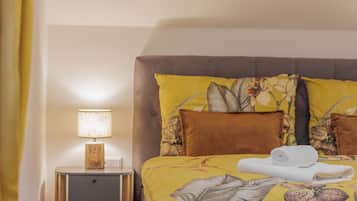 Deluxe Apartment, Balcony, Garden View | Egyptian cotton sheets, premium bedding, memory foam beds, in-room safe