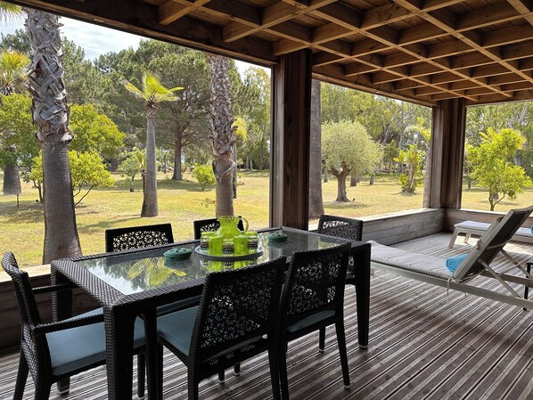 Udendørs spisemuligheder