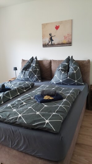 2 Schlafzimmer, WLAN, Bettwäsche
