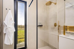 Villa, 4 habitaciones, para fumadores, alberca privada | Baño