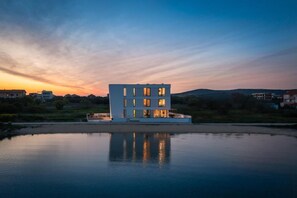 Villa, 4 Bedrooms, Smoking, Private Pool | Exterior - Luxury Seafront Villa Noles With Heated Pool, Jacuzzi, EV Near Zadar (Sukosan)