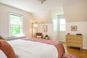 3 slaapkamers, een bureau, reisbedje, gratis wifi
