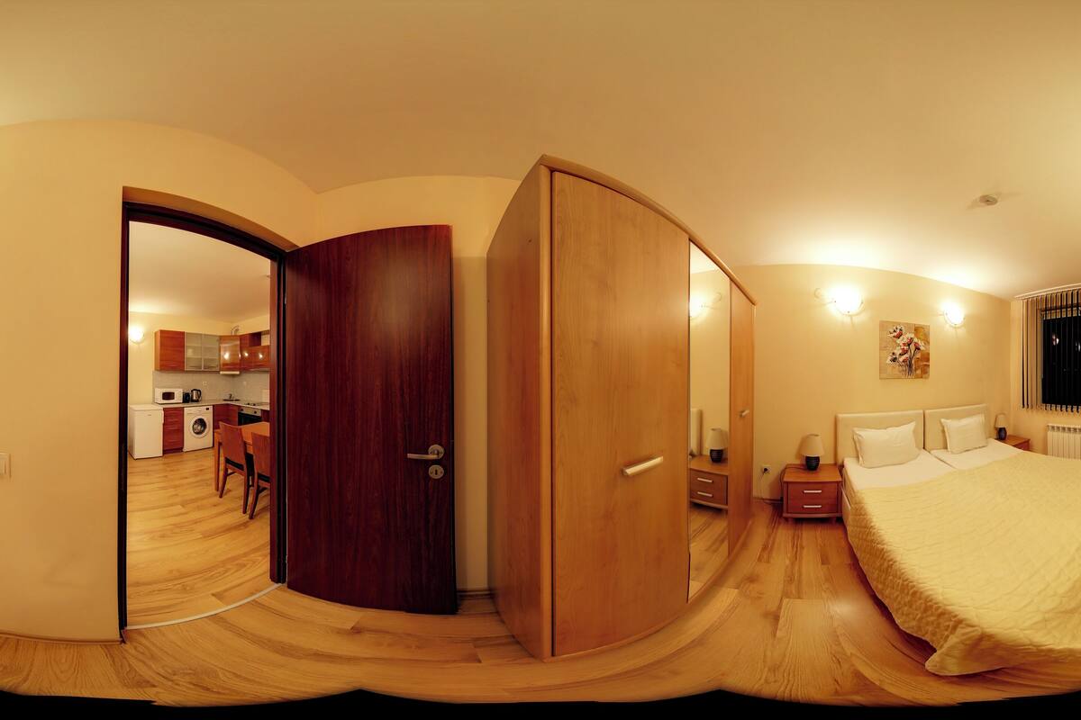 Appartement Standard, 1 chambre, vue montagne | 1 chambre, rideaux occultants, Wi-Fi gratuit, draps fournis