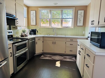 Historical home built in 1890. 4 bed and 1 and a half bath, fenced in back yard