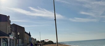 "La Victoire" Fisherman's house at an alleyway from the sea...