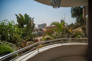 Room, 1 Bedroom, Smoking, Balcony | Balcony - Room-one Large Room in Lubumbashi (Lubumbashi)