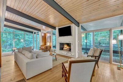 Chic Asian-Mid Century Home