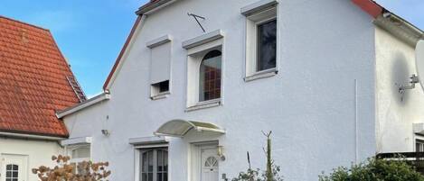 Overnatningsstedets facade