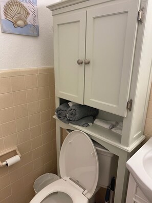 Soap, toilet paper