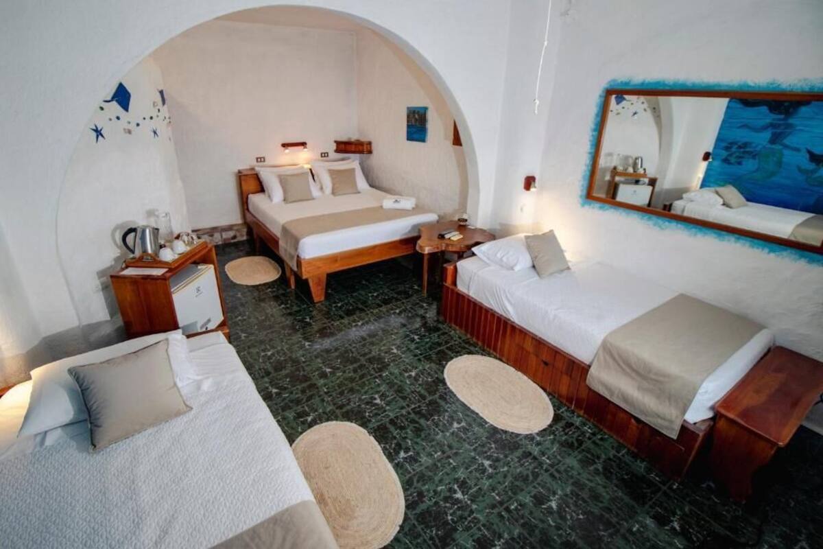 Vierbettzimmer, Meerblick | Minibar, kostenloses WLAN