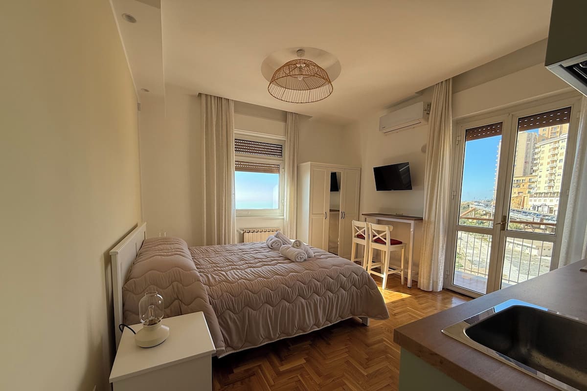 Chambre Double, balcon, vue mer | Wi-Fi gratuit