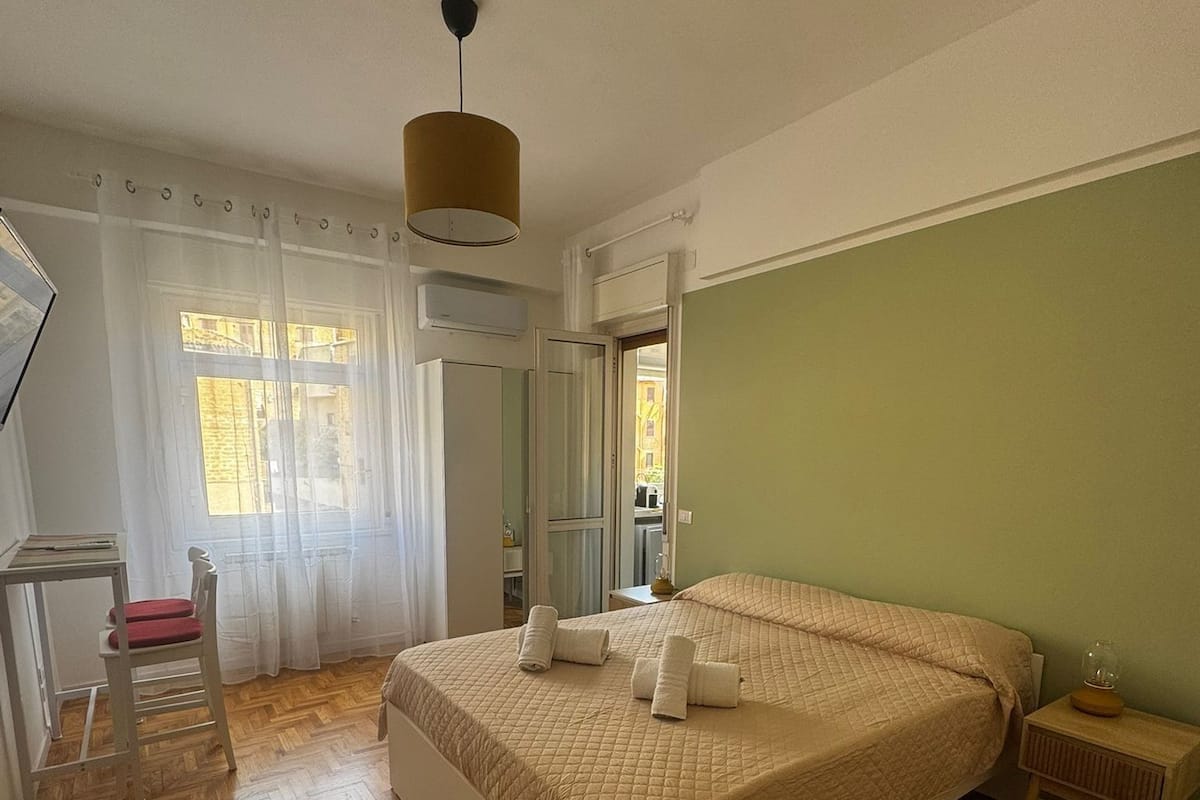 Basic Room | Premium bedding, down comforters, memory foam beds, free WiFi