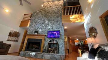 Televisión, mesa de ping pong