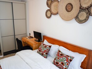 1 bedroom, desk, iron/ironing board, free WiFi