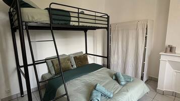 1 slaapkamer, beddengoed