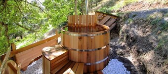 Secluded vacation estate in the heart of the Ardèche, total peace and quiet and absolute nature.