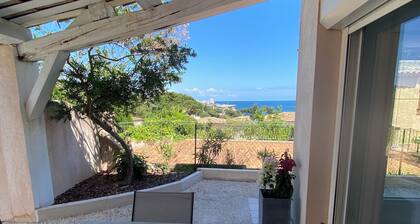 NEW Appart. New 3 pers quiet. Domaine de la Croisette Sainte Maxime sea view