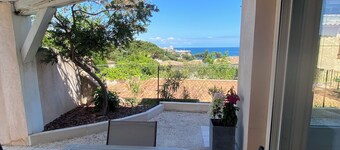 NEW Appart. New 3 pers quiet. Domaine de la Croisette Sainte Maxime sea view