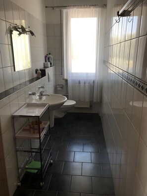 Sèche-cheveux, papier toilette