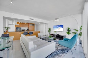 Smart TV - Sun, Style & Skyline | Modern Icon Brickell 2BR (Miami)