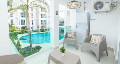 Tropical 2BR Getaway Near Bayahibe Beach + Pool