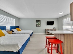 Floor plan - Beachside 1BR Apt Steps to Hollywood & Dania (Hollywood)