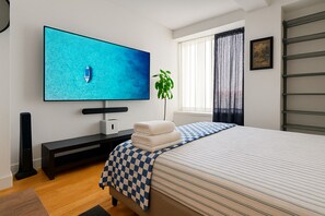 1 Schlafzimmer, Bügeleisen/Bügelbrett, kostenloses WLAN, Bettwäsche