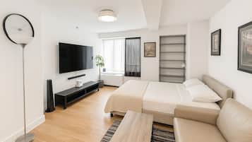 1 bedroom, iron/ironing board, free WiFi, bed sheets