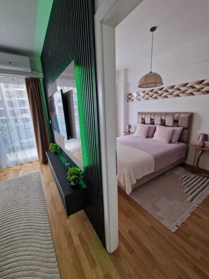 1 chambre, fer et planche à repasser, Wi-Fi, draps fournis