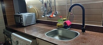 5 minutes on foot near City Center. 4th floor with elevator.